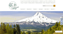 Desktop Screenshot of ci.wood-village.or.us